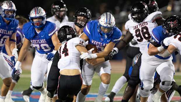 Lake Travis vs Austin Westlake September 23, 2022 Photo-Paul Brick68